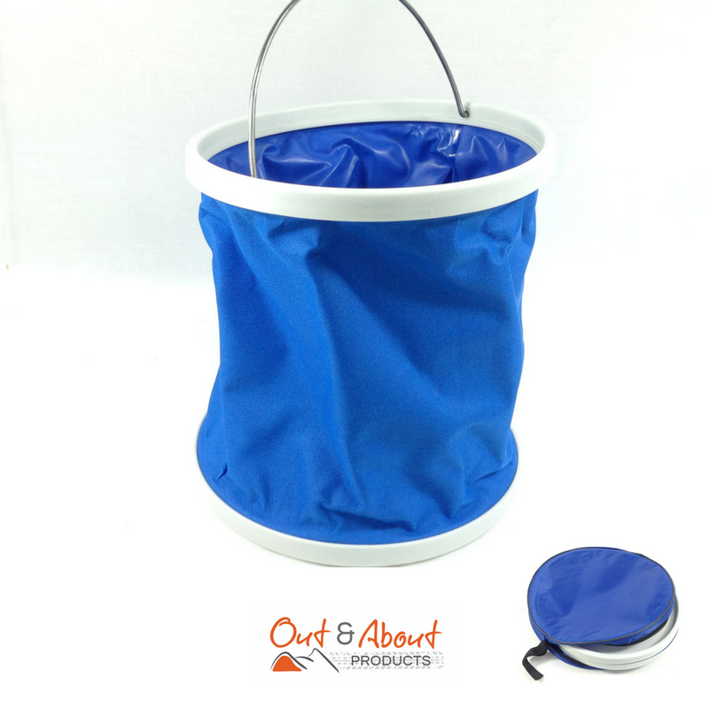 Collapsible Bucket Folding Water Container 9L with Carry Bag