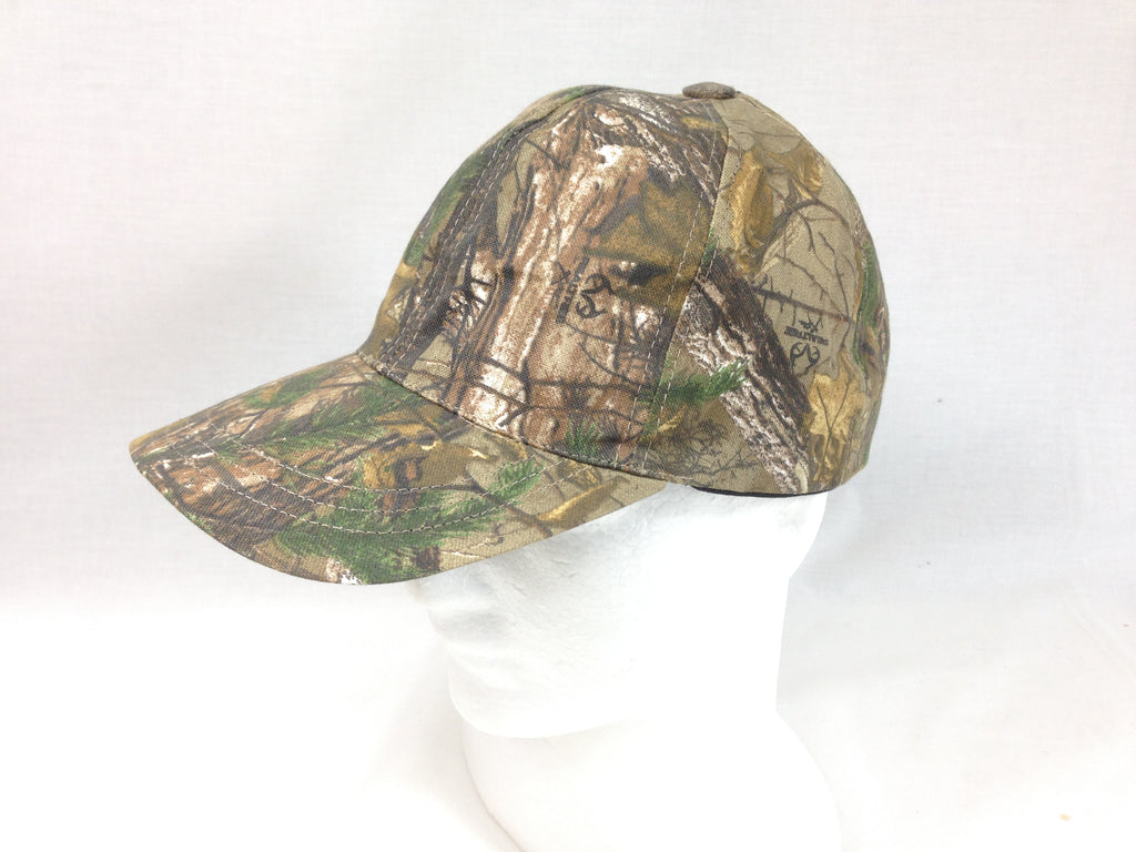 Bushcam Realtree Camouflage Peak Cap Army Style Hat